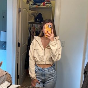 Lane 201 cropped jacket